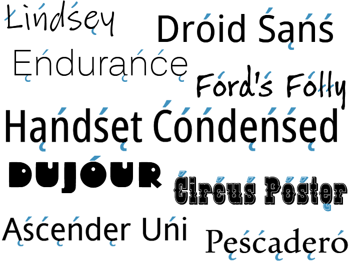 Ascender - polskie fonty