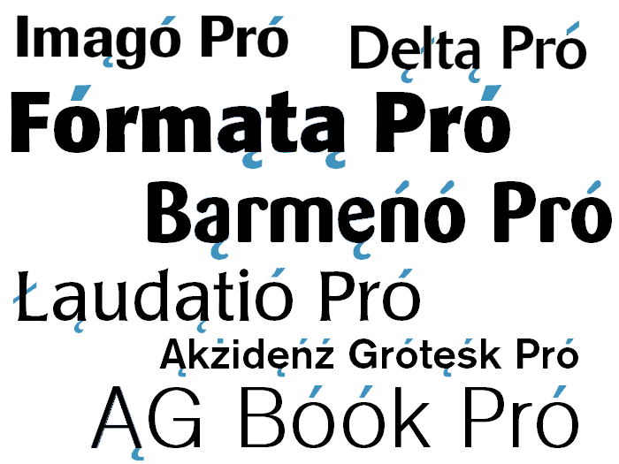 Berthold - polskie fonty