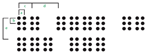 Marburg Medium Braille Cell Spacing